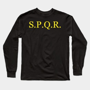 SPQR Long Sleeve T-Shirt
